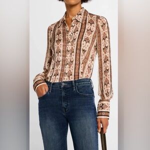 PAIGE Multicolor Patterned Blouse